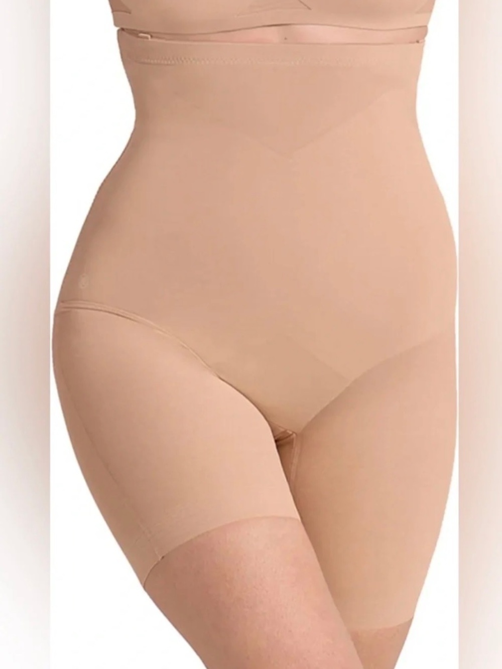 Honeylove SuperPowershort Compression Shapewear High-Waist Mid-Thigh SZ XL